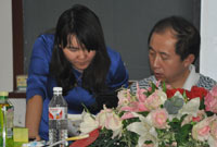 张老师为学员答疑