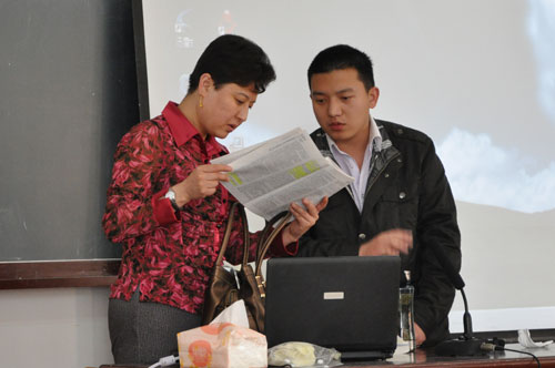 杨闻萍老师为学员答疑解惑